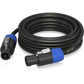 Behringer GLC2-1000 Black 32.8' Gold Performance speakON Twist Connector Speaker Cable