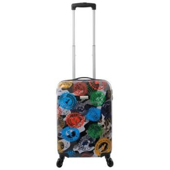 Maleta Trolley Cabina Stampy 2.0 S - Glasgow, 32L, Resistente a Impactos, 4 Ruedas 360º, Manija Telescópica, Correas Internas, Candado