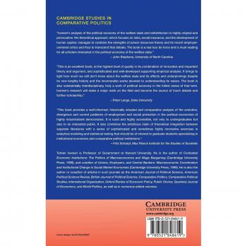 Capitalismo, Democracia y Bienestar (Estudios de Cambridge en Política Comparativa) - Tapa dura