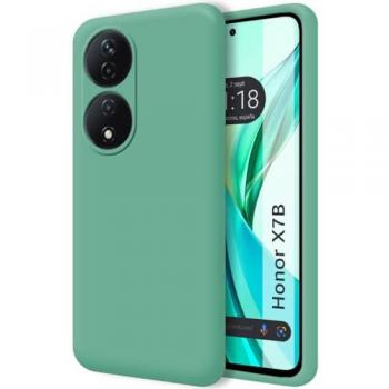 Funda Silicona Líquida Ultra Suave Verde para Huawei Honor 90 Smart 5G
