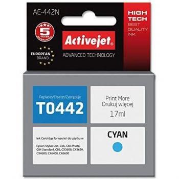 Cartucho de Tinta Compatible Activejet AE-442N Cian 18 ml para Epson T0442