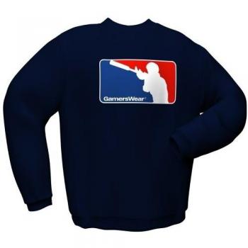 GamersWear Counter - Sudadera, color azul marino