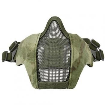 Máscara de Airsoft, Kapmore Máscara de Paintball Strike Steel Half Mascarilla Equipos de Protección al aire Libre