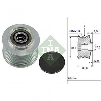 LUK 535021410 Freewheel Clutch: alternator