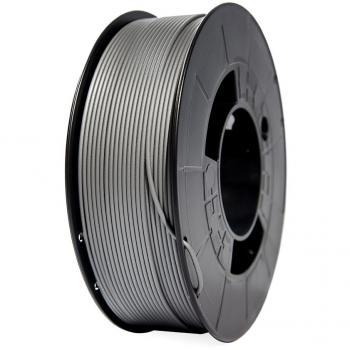 Filamento 3D PLA - Diámetro 1.75mm - Bobina 1kg - Color Plata