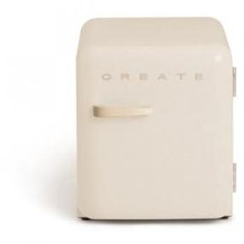 Frigorífico Mini Retro 48L Eco Amigable Beige D