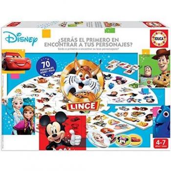 Educa - El Lince Edición Disney. Con 70 imágenes de personajes Disney. A partir de 4 años