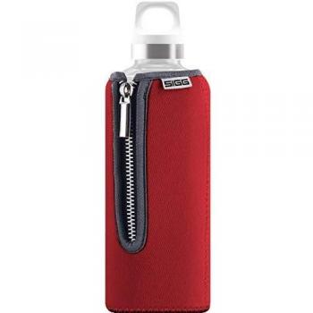 SIGG Stella Red Botella cantimplora (0.5 L), botella hermética sin sustancias nocivas, moderna botella