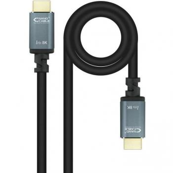 Nanocable Cable HDMI 2.1 IRIS 8K A/M-A/M Negro 5 Metros