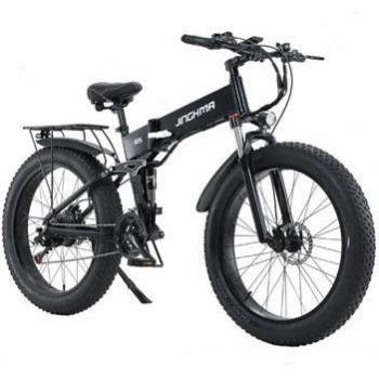 Bicicleta Eléctrica Plegable Doble Motor 48V 17.5Ah 26 Neumáticos Anchos 4.0 Velocidad Máxima 49km/h