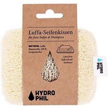 Hydrophil Loofah Soap Pillow for Quick Drying and No-Drill Use