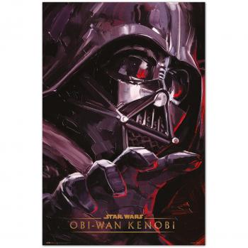 Póster Star Wars Obi-Wan Kenobi vs. Darth Vader 61 x 91,5 cm