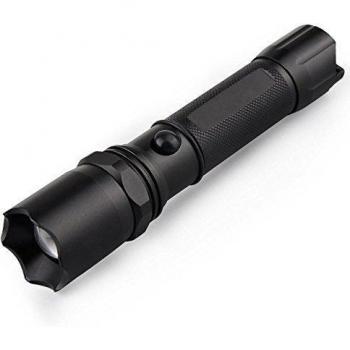 Newsuner® 350 lúmenes LED 18650 Especificaciones Batería Zoom Carga Autodefensa al aire libre