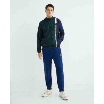 Pantalón de Chándal Lacoste Relaxed Fit para Hombre, Felpa Marino, Estilo Deportivo Cómodo, Modelo XH0075-00
