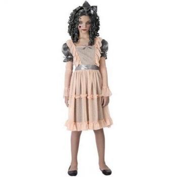 Atosa disfraz muñeca porcelana infantil 7 a 9 años