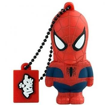 Tribe Marvel The Avengers Pendrive - Memoria USB Flash Drive 2.0, de goma, de 8 GB con llavero, diseño Spiderman