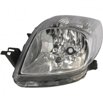 Faro Principal TYC 20-12012-05-2 Izquierda, Faro principal para automóvil, incluye características como diseño específico para la parte izquierda del vehículo, compatibilidad con modelos de automóviles determinados, lente de vidrio claro, carcasa