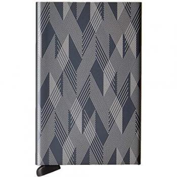 Secrid Cardprotector Laser Zigzag Titanium Portemonnee Cla-Zigzag-Titanium