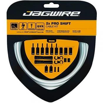 Jagwire PCK503 - Juego de Cables y Fundas para Adulto, Color Blanco
