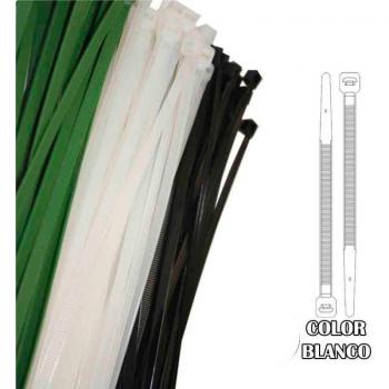 Bridas de nylon alta calidad natural 250x4,8 mm (bolsa 100 unidades)