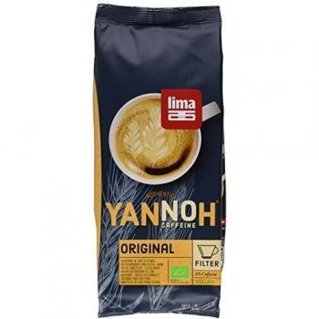 Café de Cereales Yannoh Original Ecológico Lima, Pack de 3 x 500g