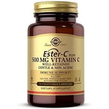 Solgar Ester-C Plus 500mg Vitamin C 50 Capsules