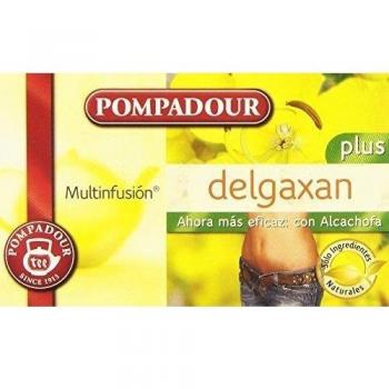 Pompadour Té Delgaxan Plus, 20 Bolsitas
