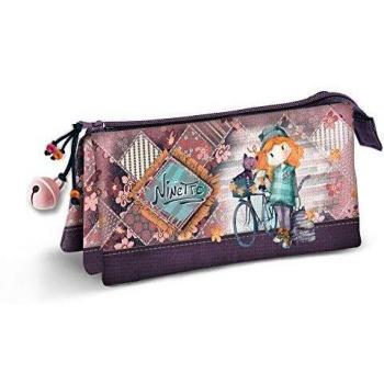 Forever Ninette Bicycle-Estuche Portatodo Triple HS