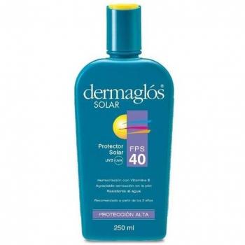 Dermaglós Protector Solar Emulsión FPS 40 250 ml