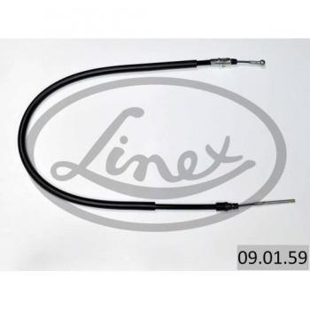 Cable de freno de estacionamiento LINEX 09.01.59 Izquierda