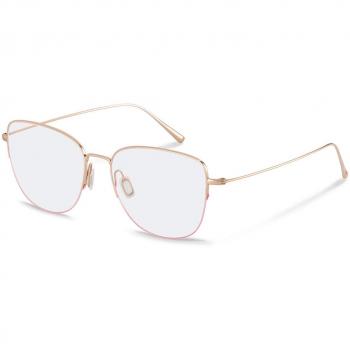 Rodenstock R7132 A Armazones y Lentes Recetados para Mujer Rose-Dorados