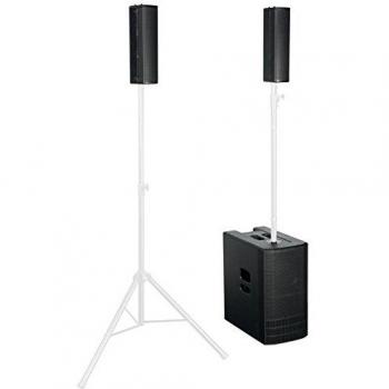 DB Technologies ES 1203 3 Amped 2400W Stereo Sound System, Black