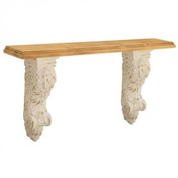 Estante Alexandra House Living Blanco Abeto Óxido de magnesio 20 x 60 x 120 cm