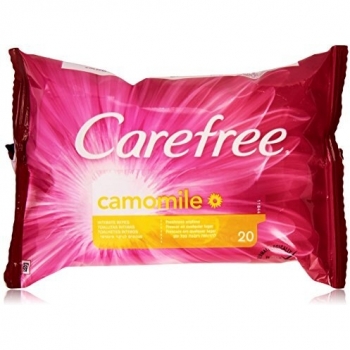 Carefree - Toallitas íntimas - Frescor en cualquier lugar - 20 unidades