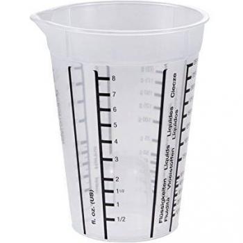 Jarra Medidora para Pequeñas Cantidades 250 Ml - Mario Transparente/Negro