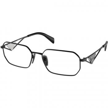 Prada PR A53V 1AB1O1 Women’s Eyeglasses Black Size 54 - Blue Light Block Available