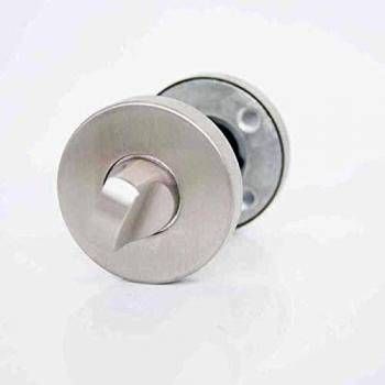 Selec Design 6299871004 Domar Muletetilla + Desbloqueo C/Indicador Roseta INOX Mate, Multicolor