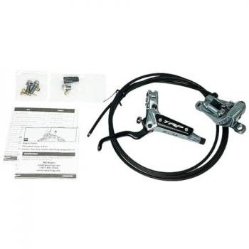 TRP DH-R EVO HD-M846 4-Piston Hydraulic Disc Brake - Silver - Rear Right Hand
