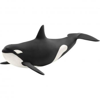 Figura de orca Schleich Wild Life 14807 pintada a mano para coleccionar