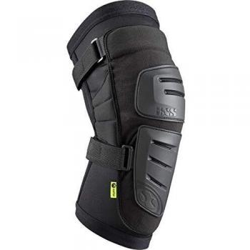 Rodilleras IXS Trigger Race Negras Talla L - Robusta y Cómoda para Mountainbike