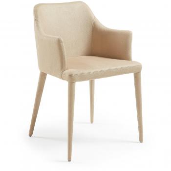 Kavehome Silla con brazos Croft, Beige