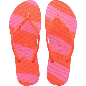 HAV. SLIM COLOR FUN NEON CORAL 41/42 Mujeres Havaianas