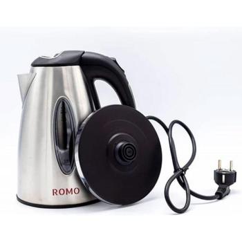 Hervidor Eléctrico 1.7L Acero Inoxidable 2200W Ebullición Rápida Base 360º Desconexión Automática