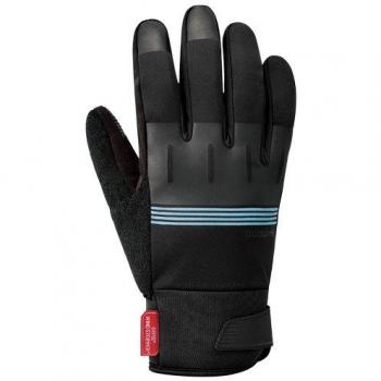 SHIMANO ECWGLBWQS25M54 - Guantes, L, Negro, Unisex