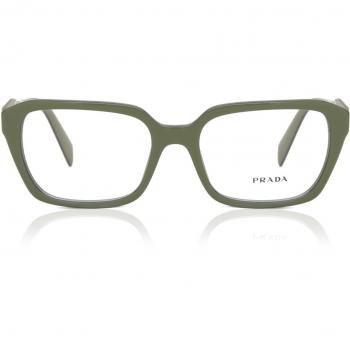 Prada PR 14ZV 13J1O1 Women’s Eyeglasses Green Size 54 - Blue Light Block Available