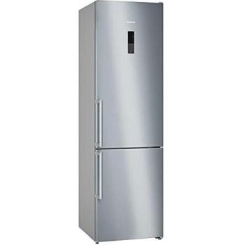 Siemens KG39NAIBT iQ500 - Frigorífico y congelador, 203 x 60 cm, 260 l frigorífico + 103 l congelador, frescura por más tiempo, antihuellas, superrefrigerante