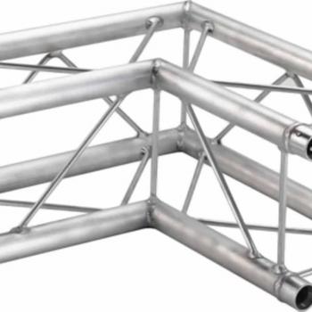Global Truss SQ-F24-C21 2 Way 90 Degree Corner (1.64' / 0.5m)