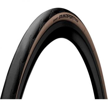 Continental Grand Sport Race Tyre - 700 x 28c, Foldable, Black/Brown