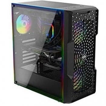 Torre ATX Silenciosa SilentiumPC Astrum AT6V EVO TG ARGB con Ventana y Sin Fuente de Alimentación