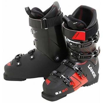 Lange SX 90 - Botas de esquí de hombre, color Negro/Amarillo, talla 24.5